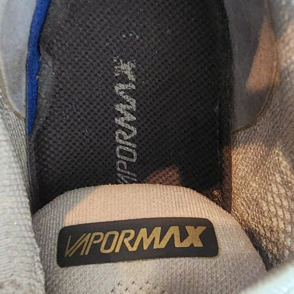 Nike Womens Air VaporMax 2 Running Shoes 942843-010 Grey Metallic Gold Size 10 - Picture 14 of 16